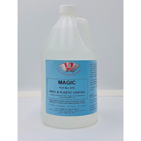 Magic Tire & Vinyl Dressing, Thick Silicone For The Wet Look: 1 Gallon